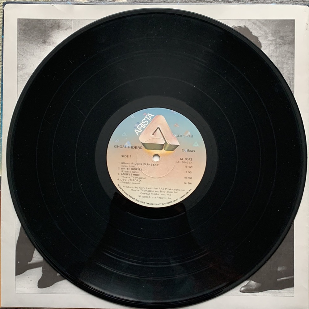 Outlaws - Ghost Riders (Vinyl Record) - Picture 5 of 6